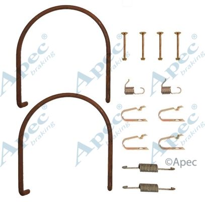 APEC BRAKING Tarvikesarja, jarrukengät KIT953